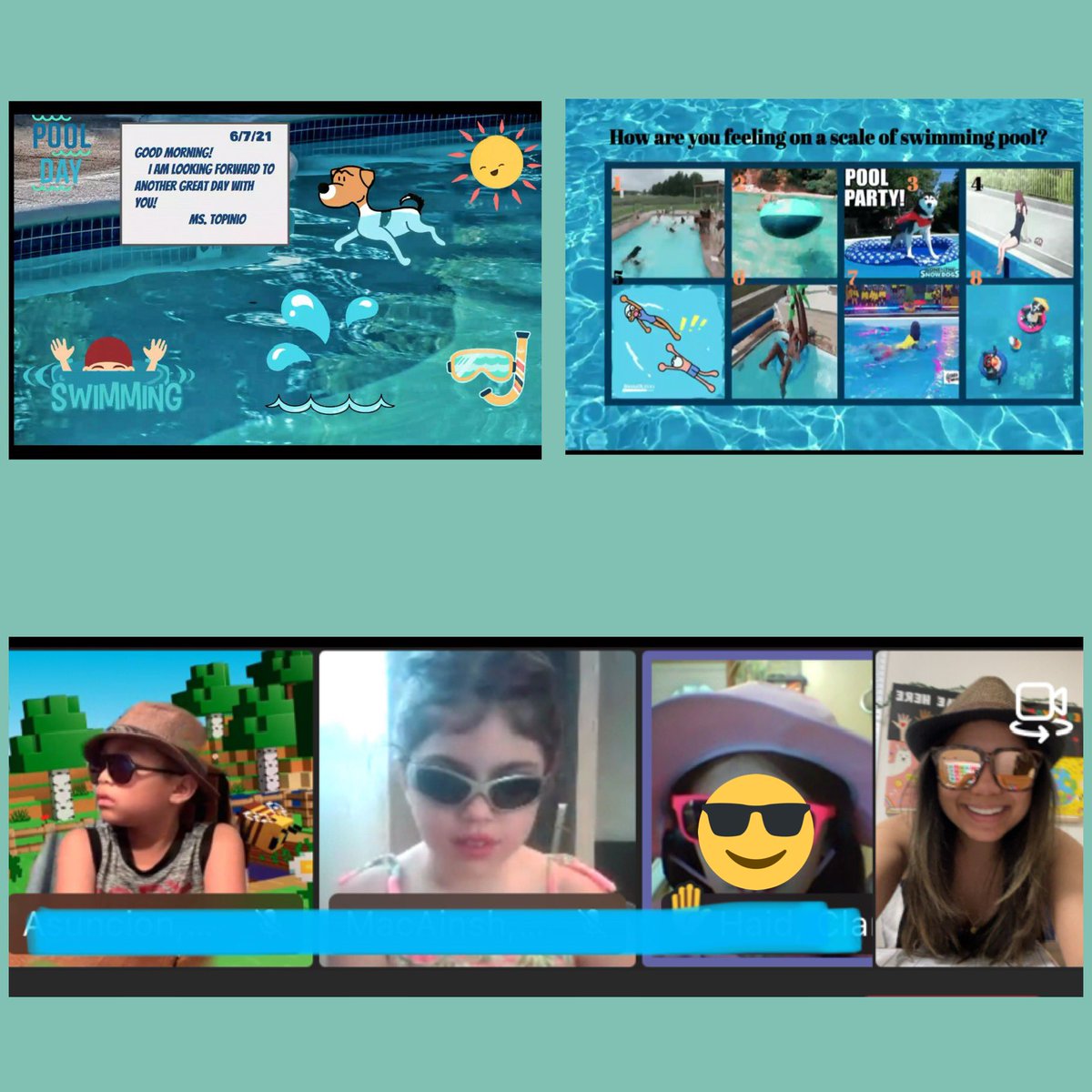 teachingwithtlc's tweet photo. We had lots of fun yesterday celebrating 🌊#poolday 🌊as we started counting down our days until ☀️summer ☀️ @StPiusXLondon #14schooldaysleft https://t.co/PHSOmgu6j4