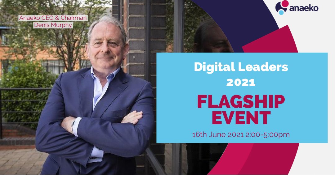 As the Northern Ireland Ambassador for Digital Leaders 2021, Anaeko will be hosting this year’s annual flagship event!

hubs.la/H0PRFmh0

#data #innovation #DLWeek #AI #technology #DigitalTransformation #NorthernIreland
<a href="/DigiLeaders/">Digital Leaders</a>, <a href="/DigiLeadersNI/">DigiLeadersNI</a>, <a href="/QUBelfast/">Queen's University Belfast 🎓</a>