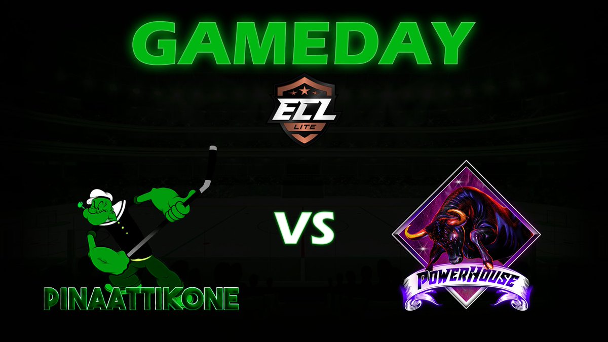 GAMEDAY!

🆚: <a href="/PowerhouseHC_/">Powerhouse HC</a> 
🕘: 21.00 EEST
📺: twitch.tv/ziiroust

Lineup:
jarsulaa - Thimpe - <a href="/hapeCSGO/">Joni</a> 
Suxmani - <a href="/ziiroust/">ziiroust</a> 
@Odexm_ 

#ECL12 #NHL21 #esportsfi #NHLGamer <a href="/NHLGamerCOM/">NHLGamer</a>
