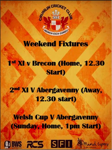 CrumlinCC's tweet photo. Weekends Fixtures @SEWCLeague @CricketWales 
#HalaCCC https://t.co/aPHnDOQbjt