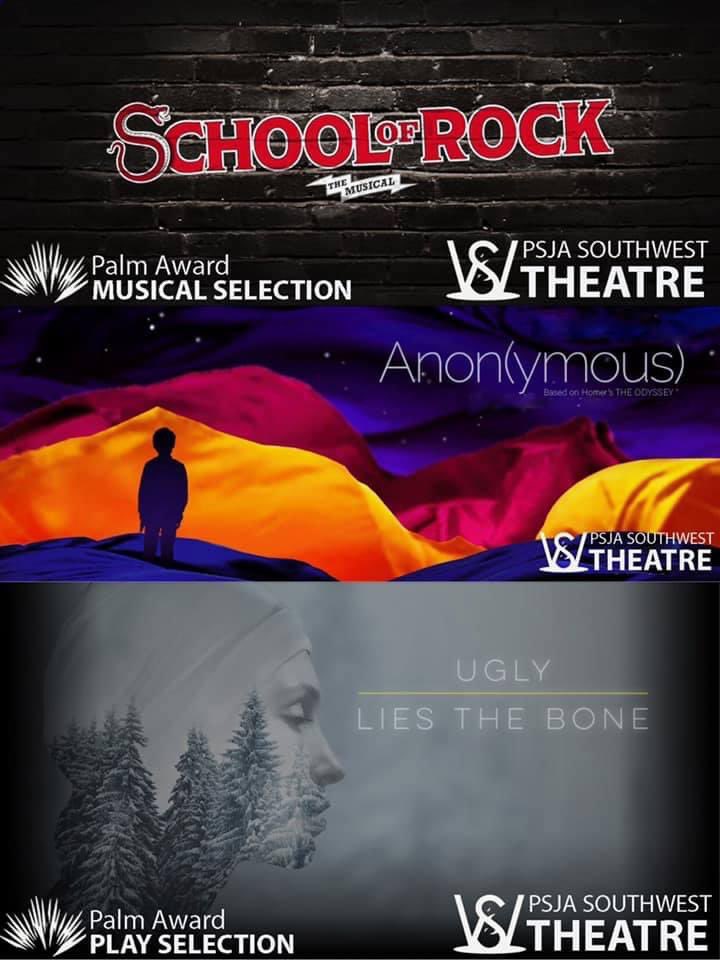 PSJASWTheatre's tweet photo. We are excited to announce the first THREE productions of our 2021-2022 Theatrical Season! 🎭 

November 2021 | School of Rock: The Musical 

December 2021 | ANON(YMOUS)

January 2022 | Ugly Lies The Bone

Stay tuned for AUDITION and Enrichment Camp information coming soon ✨ https://t.co/meyhSZOa0m