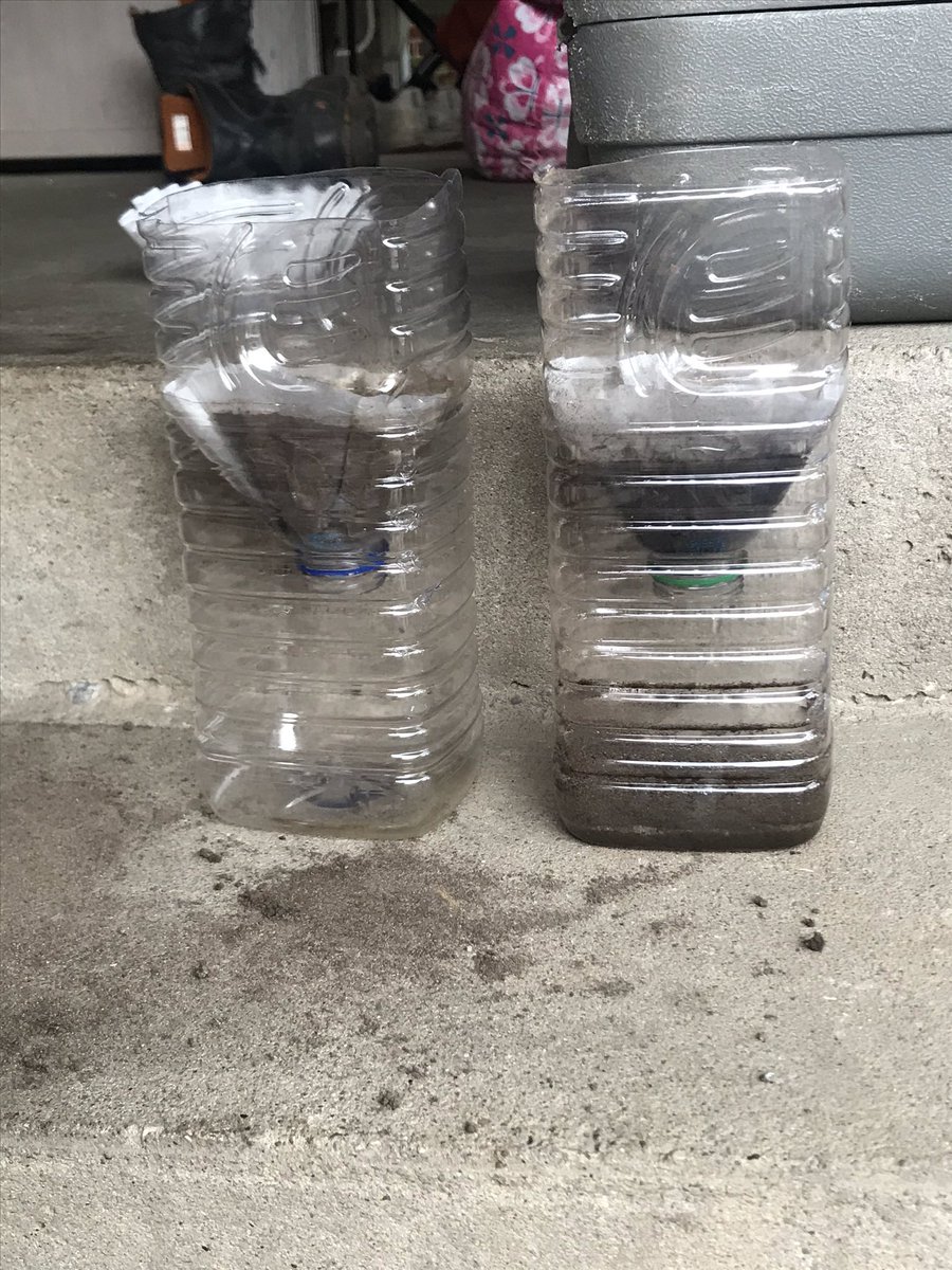 An afternoon of Hands-on Cloverbud learning exploring soil types. This Brant County member was stoked with his results! <a href="/4HOntario/">4-H Ontario</a> #neverstoplearning #cloverbudkid #4hisforme #brant4h