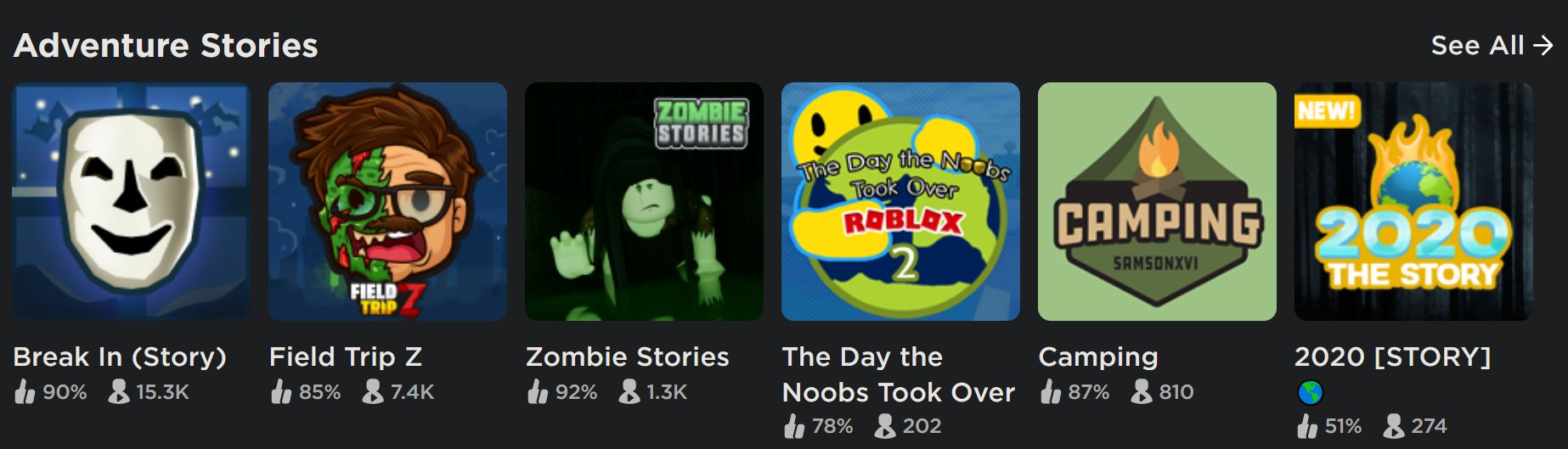 Best Story Games In Roblox