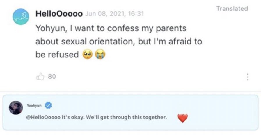 cloveryootony's tweet image. no bc you need to understand... out of all the comments she chose to respond to this one and in the sweetest way possible when she could’ve ignored it for various reasons. i’m actually crying kim yoohyeon i love you with all my heart