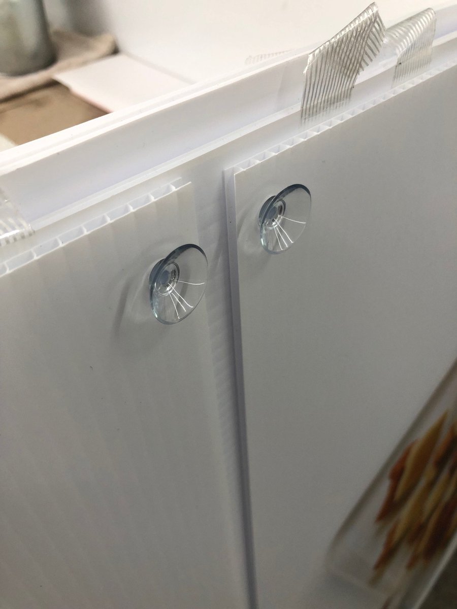 PrintGraphicsKC's tweet image. You know what looks great in all this sunshine? Beautifully designed and skillfully printed window signage! We created this solution so Chick-fil-a's window signage was easy to switch out while looking great on the outside.