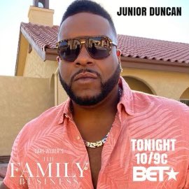 Hey Guys check my Brother out @SeanRinggold tonight on @familybusinessbet airing on @bet Network 10pm /9c you don’t wanna miss this episode!! 🙌🏽