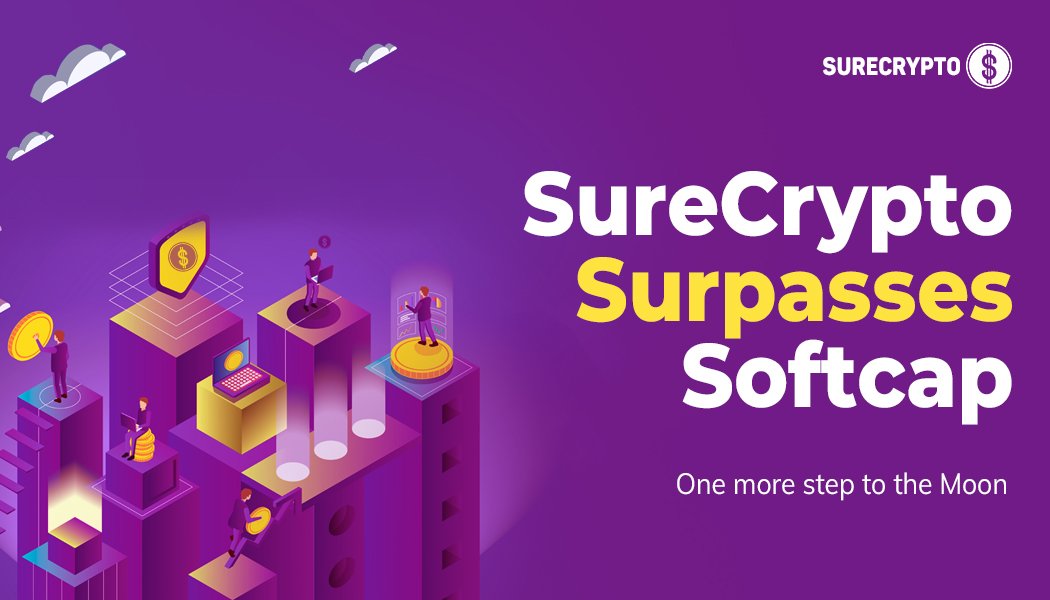 surecrypto_io's tweet photo. One more step to the moon!
As some of you know already, Surecrypto indeed has surpassed soft cap. Our unique community has been extremely effective in rallying support for this awesome project๐
#SureWallet is gearing up for launch.
Never lag behind๐
:
https://t.co/tABr0ioSaE https://t.co/JGbGEZI36H