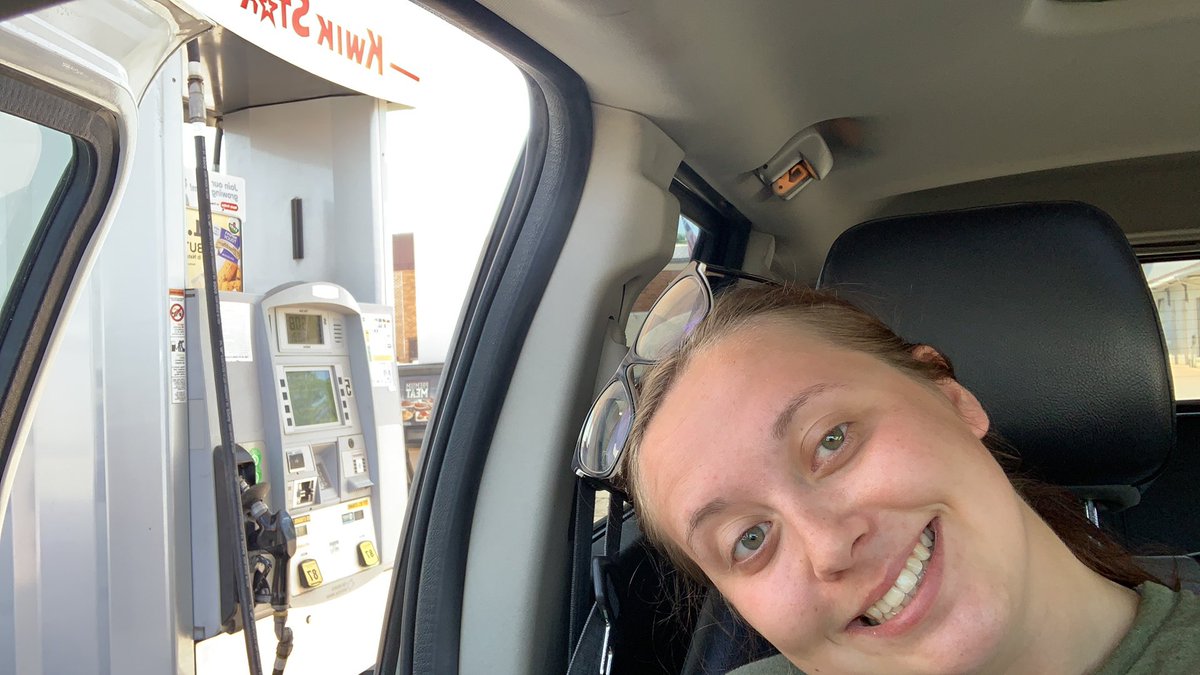 Emma goes to the gas station on a sweltering hot day only for her car not to start 🤣