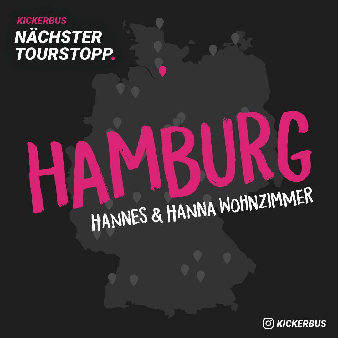 kommkickern's tweet photo. Heute noch nix vor? Da: Ein kurzer Ortshinweis: Nele und Marc sind mit dem @kickerbus heute in #Hamburg - Hannes &amp; Hanna Wohnzimmer. Schaut vorbei, wenn ihr mögt! #nele #hamburg #wohnzimmer #kommickern #kickern #letsfoos #foosisallaround  @hamburg_de https://t.co/PV0cenYA0R