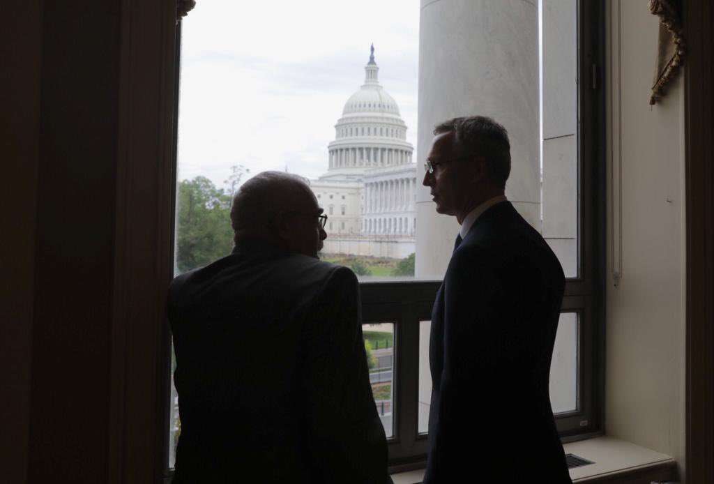 NATO Spokesperson (@natopress) on Twitter photo SG <a href="/jensstoltenberg/">Jens Stoltenberg</a> met w/ members of the US Congress, incl. #NATO Parliamentary Assembly President <a href="/GerryConnolly/">Rep. Gerry Connolly</a>, in Washington D.C. on Tuesday. He thanked them for the strong & bipartisan commitment of the United States 🇺🇸 to the Alliance.
bit.ly/2TbdspU
#NATO2030 SG <a href="/jensstoltenberg/">Jens Stoltenberg</a> met w/ members of the US Congress, incl. #NATO Parliamentary Assembly President <a href="/GerryConnolly/">Rep. Gerry Connolly</a>, in Washington D.C. on Tuesday. He thanked them for the strong & bipartisan commitment of the United States 🇺🇸 to the Alliance.
bit.ly/2TbdspU
#NATO2030