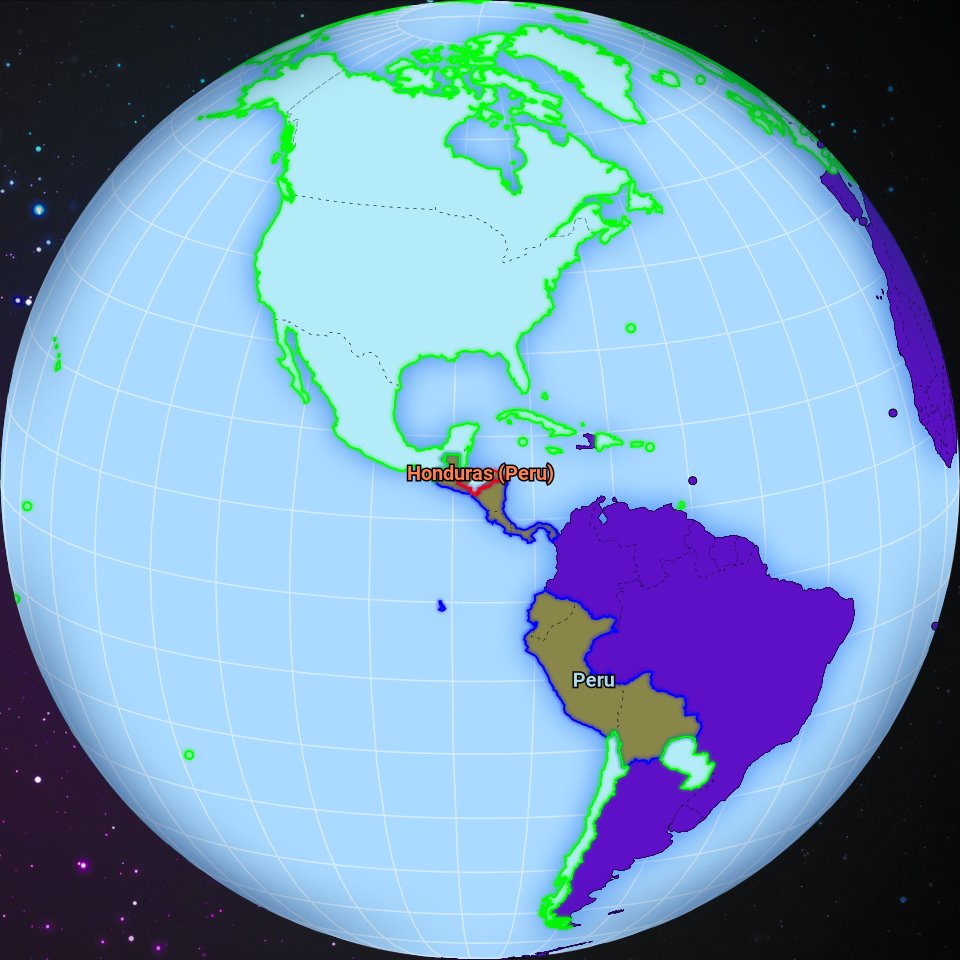 worldwarbot's tweet image. August 2111, Vietnam conquered Honduras territory previously occupied by Peru.
Check the full map at worldwarbot.com
#Vietnam #Peru