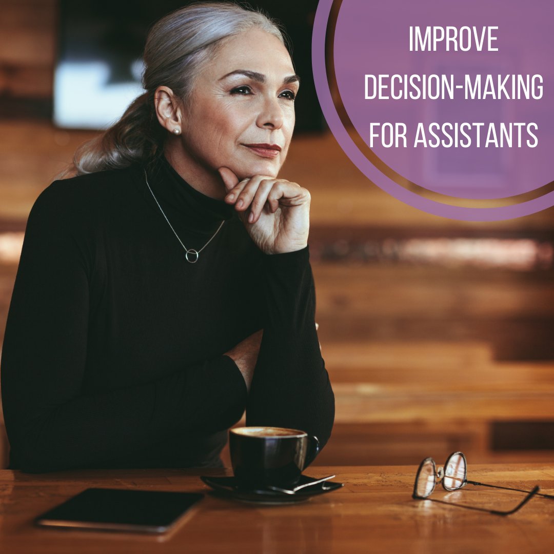 Do you struggle making decisions? 

Amy Morin from VeryWellMind.com released a great read on how you can improve your decision making skills. 

See link in bio verywellmind.com/habits-for-bet…

#executivepaforum #executiveassistant #personnalassistant #assistant