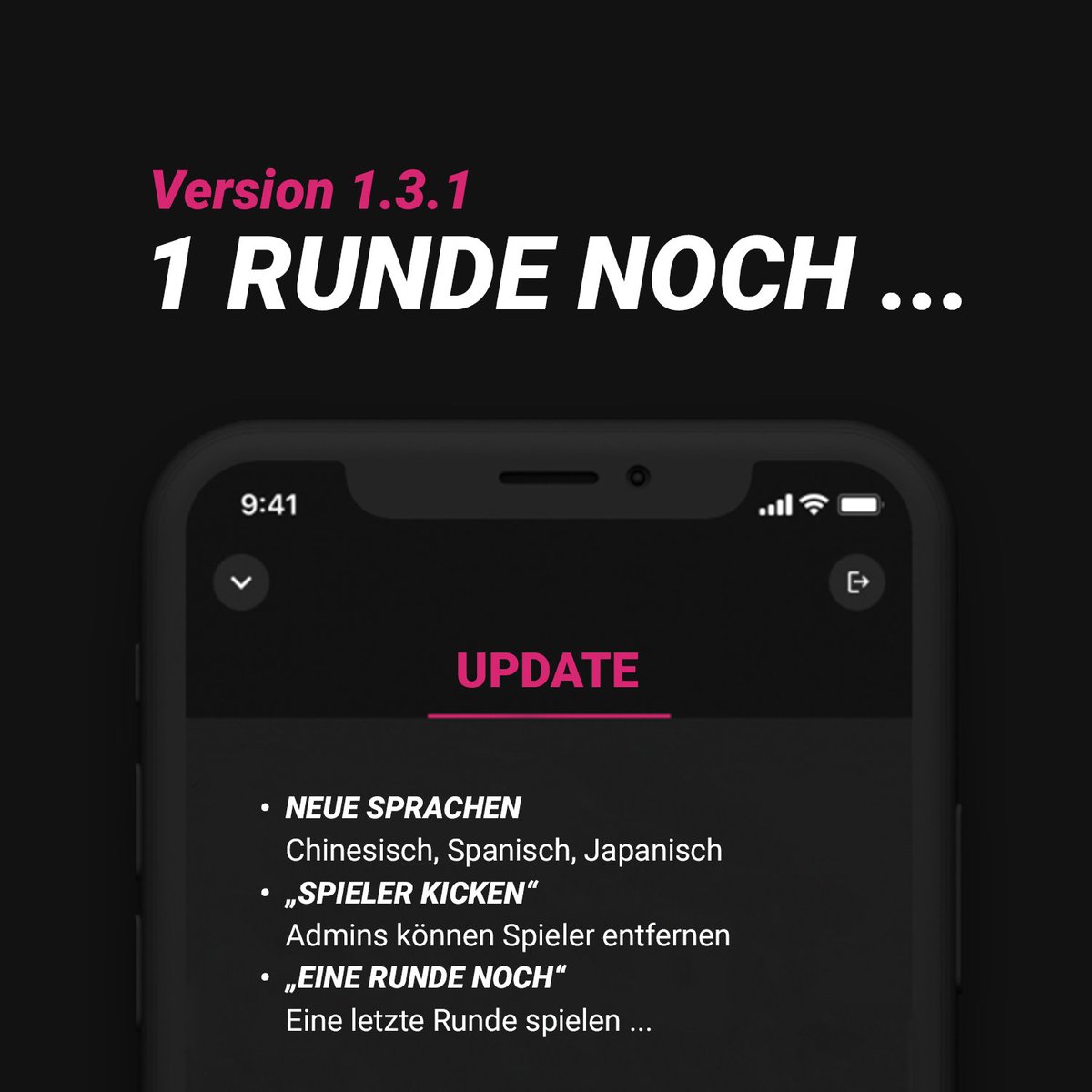 kommkickern's tweet photo. Version 1.3.1 ist raus. Dank Rikko und Jack haben wir neue Sprachen an Bord: #Japanisch, Chinesisch und Spanisch. In Sachen Spiel und  Organisation gibt es auch viele Updates. Hier entlang: https://t.co/PAHeCOqgSY #Japanese #Chinese and #Spanish. #foosisallaround #letsfoos https://t.co/FZiLP1UX1r