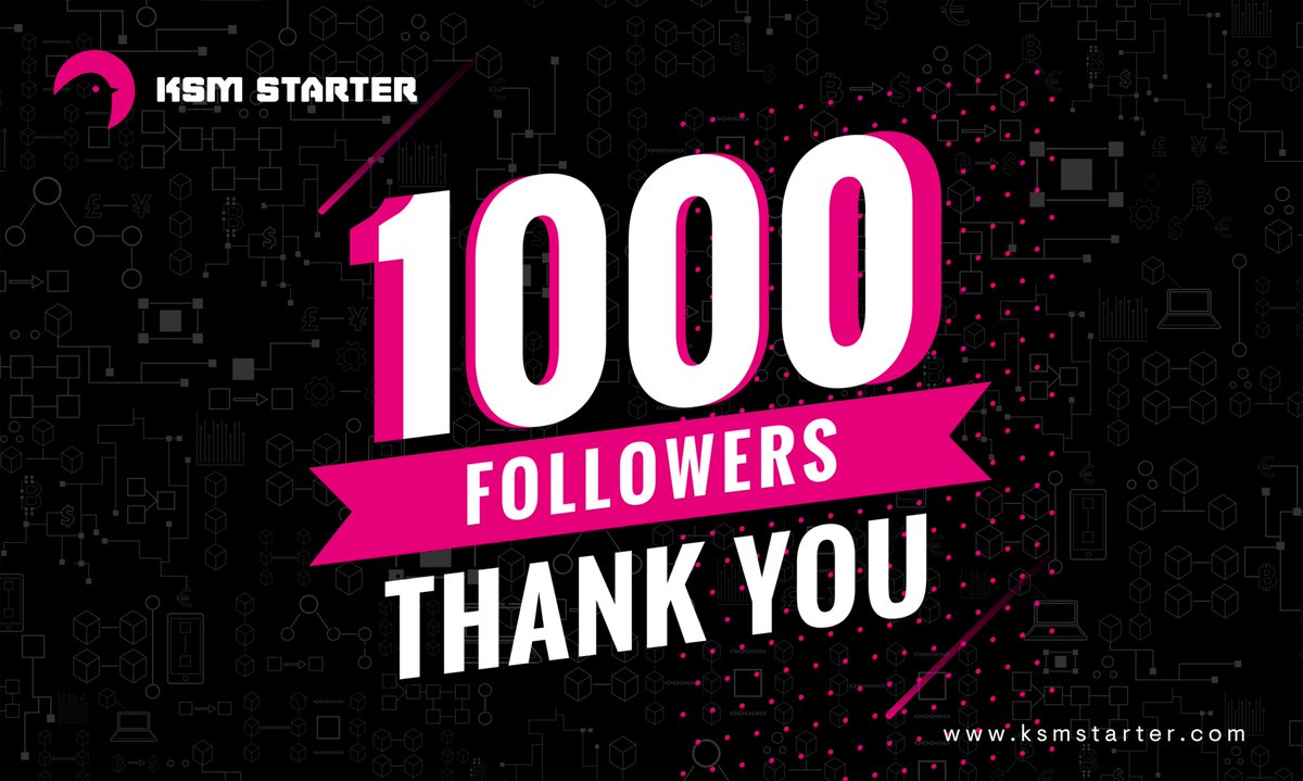 KarusStarter's tweet photo. Thank you for 1000 followers!

Join our community on Telegram: https://t.co/p3m2OrQrWv https://t.co/sc3g0QMFkm