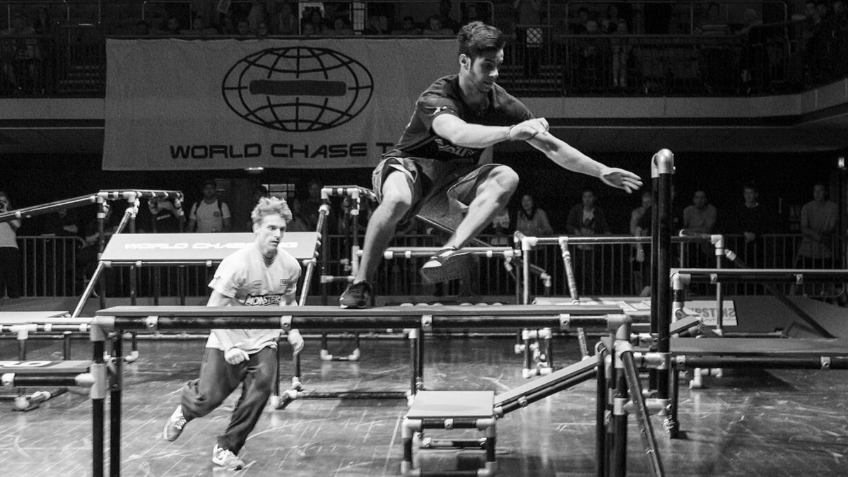 Acc_Ex1's tweet photo. The #WorldChaseTag is the childhood game of tag turned into a #CompetitiveSport by brothers #ChristianDevaux and #DamienDevaux. The organization was founded in 2015 and it has already hosted a number of major events.

#WildSports #WCT2 #CompetitiveParkour https://t.co/9wmnC20w4Z