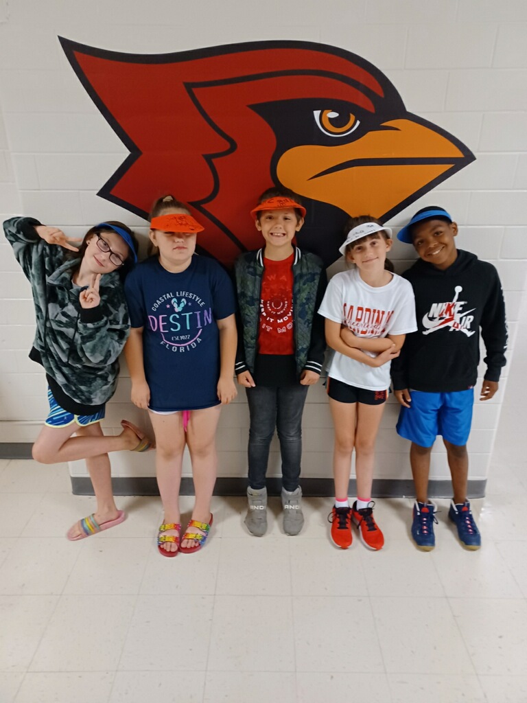 Friends having  fun at summer school! #CardinalPride