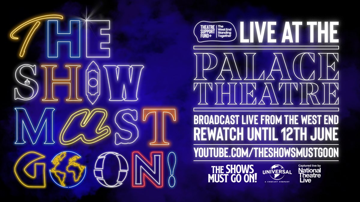 We don't think we'll ever quite get over the incredible response our live broadcast has received so far! 

If you missed it on Sunday or just want to relive the magic again (and again! 😉), the whole show is STILL available to rewatch for free 💫✨ #TheShowMustGoOn