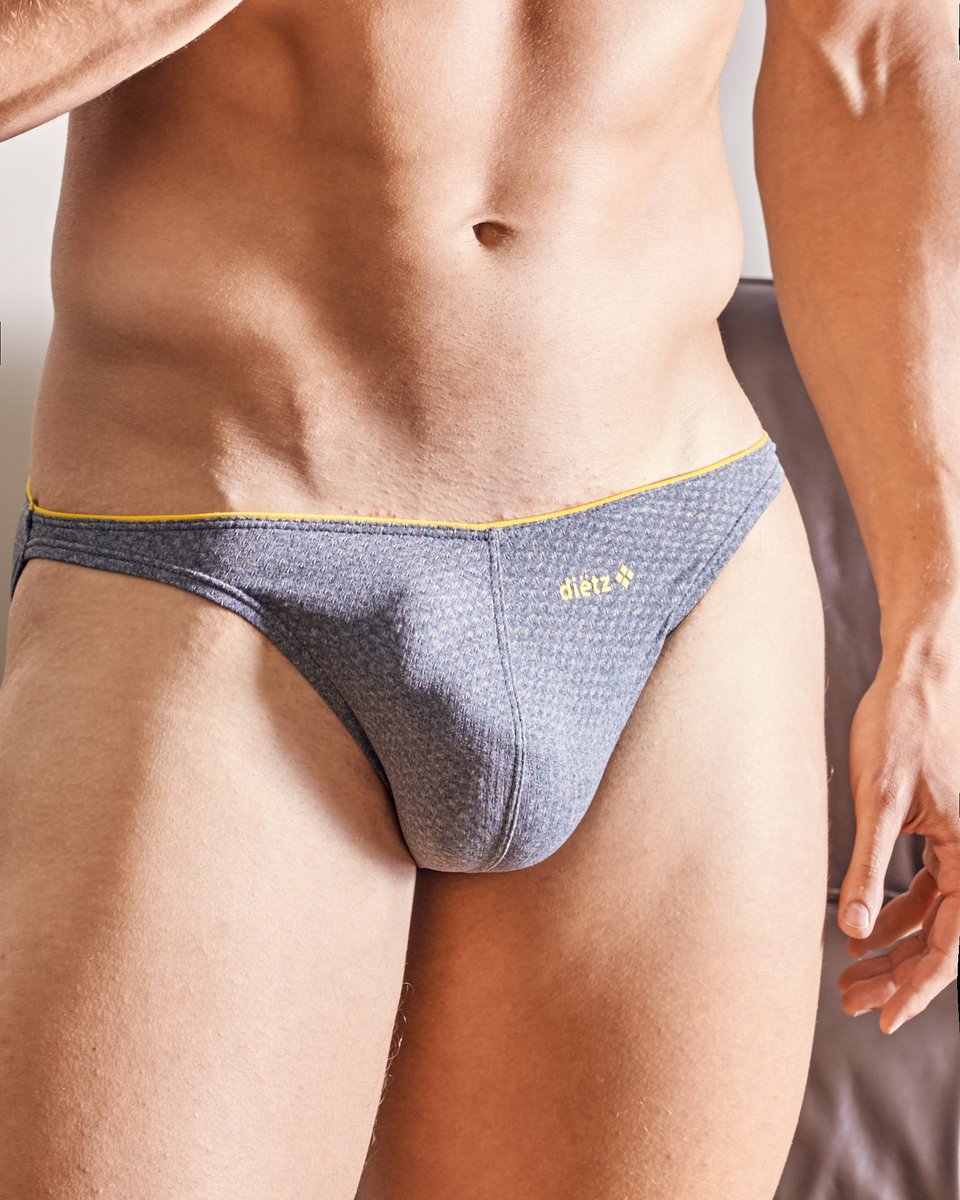 diëtz underwear on X:  Bikini in gray microfiber  super elastic #bulgingmen #bulging #maleunderwear #dietz @dietzfans   / X