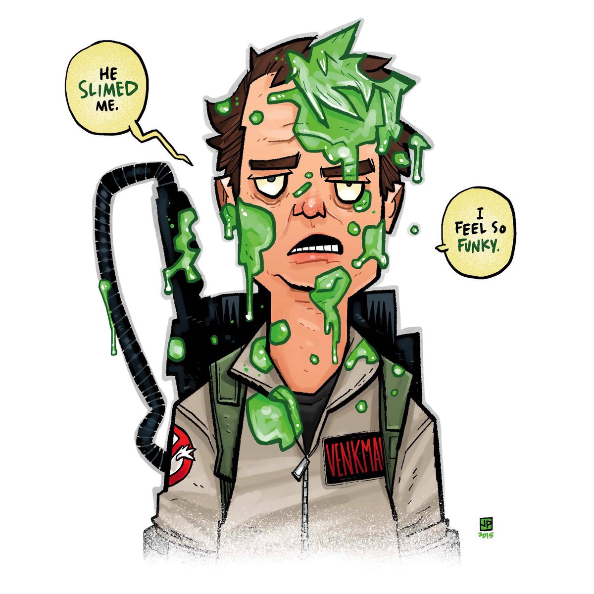 justinpeterson's tweet photo. Happy #GhostbustersDay day, everyone!

#Ghostbusters #petervenkman #venkmam #BillMurray #art #drawing https://t.co/EZ0a5DEigD