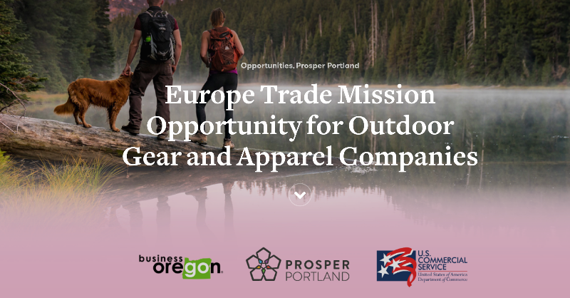 pdxAO's tweet photo. TODAY @ 11:30 AM PST: Join us for a FREE info session on how to expand your business to Europe. In partnership with US Commercial Service and @businessoregon #oregon #business #outdoorrecreaton