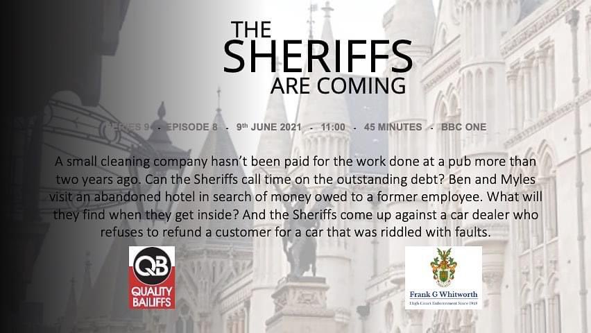 TSAC_official's tweet photo. Tomorrow is another action packed episode for you to see, check out whatโs on here! ๐บ
#thesheriffsarecoming #frankgwhitworth #qualitybailiffs #highcourtenforcement #enforcementagent #BBC #BBCSeries #BBCOne #documentary #documentaryseries https://t.co/96YUZRR52A