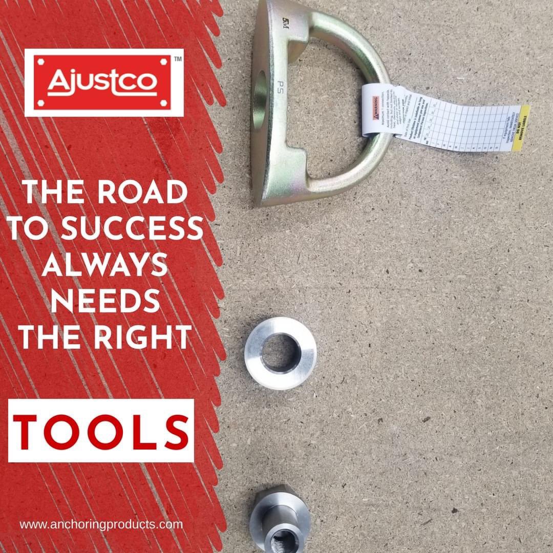 Ajustco's tweet photo. The road to #success always needs the right tools.
Visit our website: https://t.co/emDhaczcp3
#AnchorThread #concrete #constructionmaterials #engineering #project
#constructionworker #developmentproject #safety https://t.co/4wFGxhg9yd