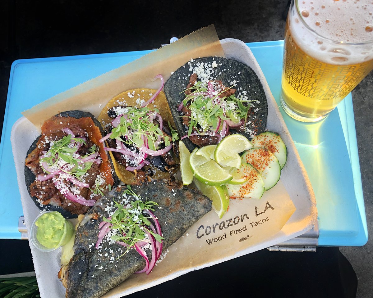 Taco 🔥 Freakin' 🔥 Tuesday
<a href="/CorazonLA_/">Corazon LA</a> x Boomtown makes us happy campers 🌮🍺 . Join us 5-10pm, no reservations. Menus available at BoomtownBrew.com/links

#LABeer #LATacos #LABrewery #DTLA #TacoTuesday #LAFoodie