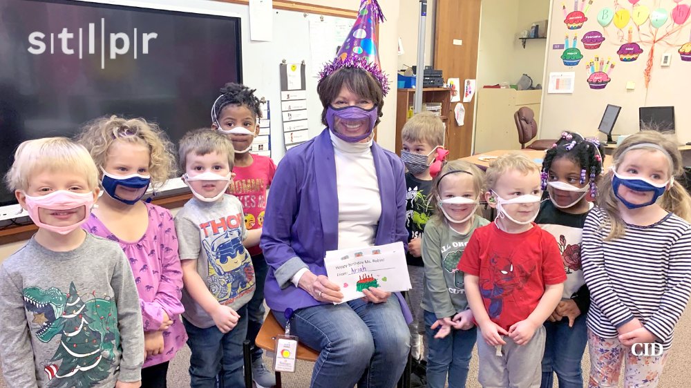 We're talking now with Robin Feder of <a href="/CIDschool/">CIDschool</a>. She's retiring after 50 years with the organization, which has been serving deaf and hard-of-hearing children for more than a century. news.stlpublicradio.org/show/st-louis-…