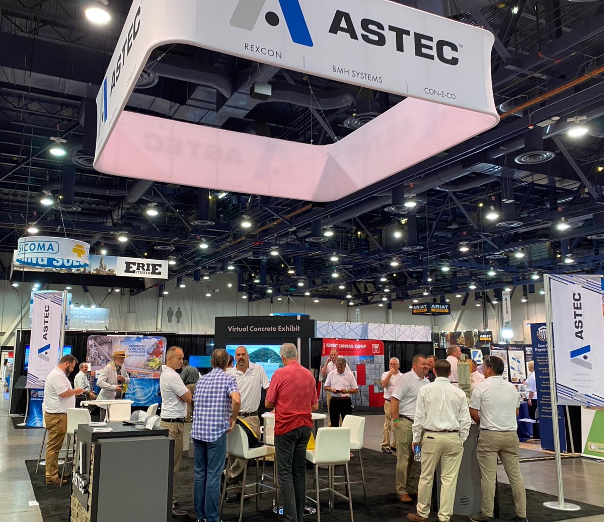 RexCon_Inc's tweet photo. We are at the World of Concrete in Las Vegas! Stop by the ASTEC Booth #N837 to learn more about the most comprehensive product line for concrete production.
#ASTEC #OneASTEC #WOC2021 https://t.co/EPL0YEOyhG