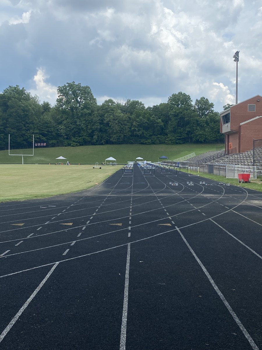 WMRinesSports's tweet photo. We are all set and ready for the @MPSSAA_Org 3A West Sectional Meet happening at The Mill today. A huge shout out to our coaches: Watson, Tringone, Schaired, Freeman and Burns for all their hard work in preparing for the meet.

Good luck to all team coming today!

#stayawayrain https://t.co/uFEPSXehLd