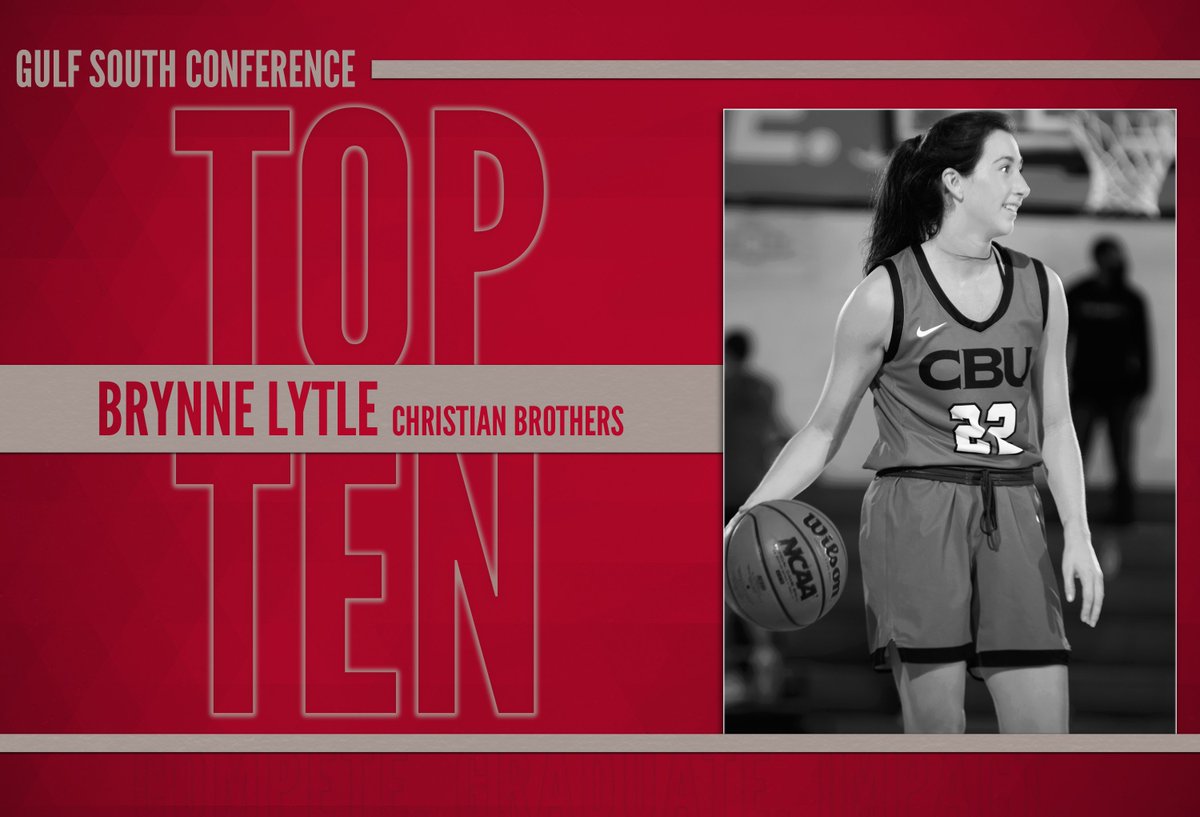 𝟮𝟬𝟮𝟭 𝗚𝘂𝗹𝗳 𝗦𝗼𝘂𝘁𝗵 𝗖𝗼𝗻𝗳𝗲𝗿𝗲𝗻𝗰𝗲 𝗧𝗼𝗽 𝗧𝗲𝗻 🏆

Brynne Lytle, <a href="/CBUBucs/">CBU Buccaneers</a> 

📋 bit.ly/3v4wjQP