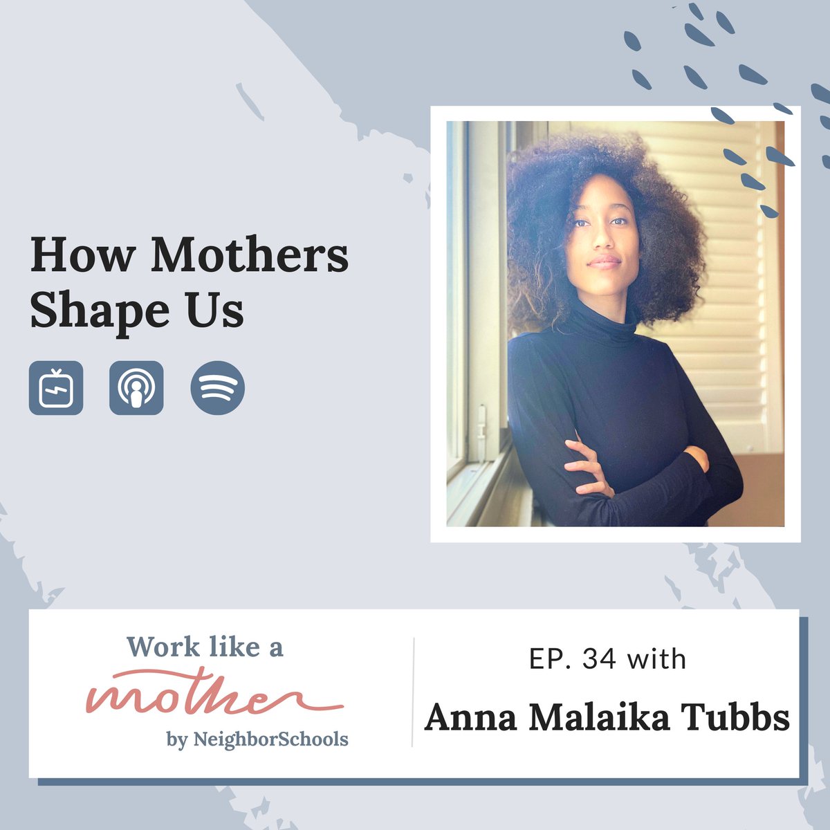 Flatironbooks's tweet photo. Listen to a podcast episode with @annas_tea_! She talks The Three Mothers with @NeighborSchools. #ThreeMothersBook 
https://t.co/u5gIxNxBYe https://t.co/YQIaruxPsC