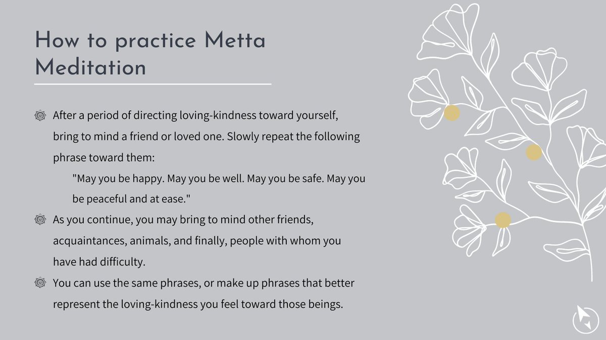Waymakers Savs Metta Loving Kindness Meditation Is A Buddhist Practice That Aims To Foster Feelings Of Love And Compassion For Yourself And Others If You Choose To Partake In This Activity