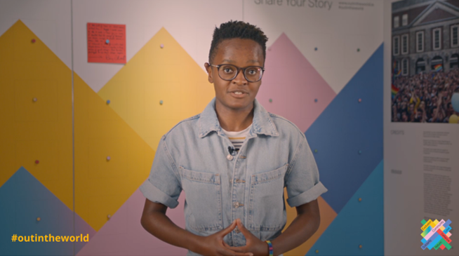 LIVE now 👉 #OutintheWorld: Ireland's LGBTQ+ Diaspora Exhibition launch!

MC-ed by Christelle Gebhardt of <a href="/DublinPride/">Dublin LGBTQ+ Pride</a>, with words from designer and activist Richard Malone, <a href="/PantiBliss/">Dr Panti Bliss-Cabrera</a>, Minister <a href="/brophytalks/">Colm Brophy</a>, Chair of <a href="/LILGBT/">London Irish LGBT</a> <a href="/nessymon/">Nessy 📻🎧🏳️‍🌈⚽️</a> and more.

outintheworld.ie