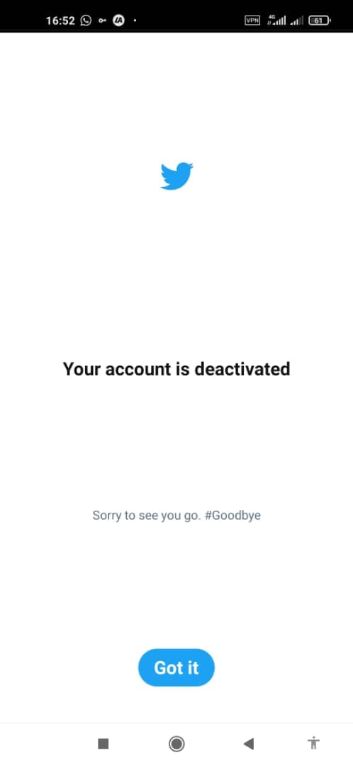 SaharaReporters's tweet photo. BREAKING: Nigeria’s Attorney-General Of Federation, Malami, Violates Twitter Ban To Deactivate His Account | Sahara Reporters https://t.co/SQF0PBodx2 https://t.co/D3zHennjvF