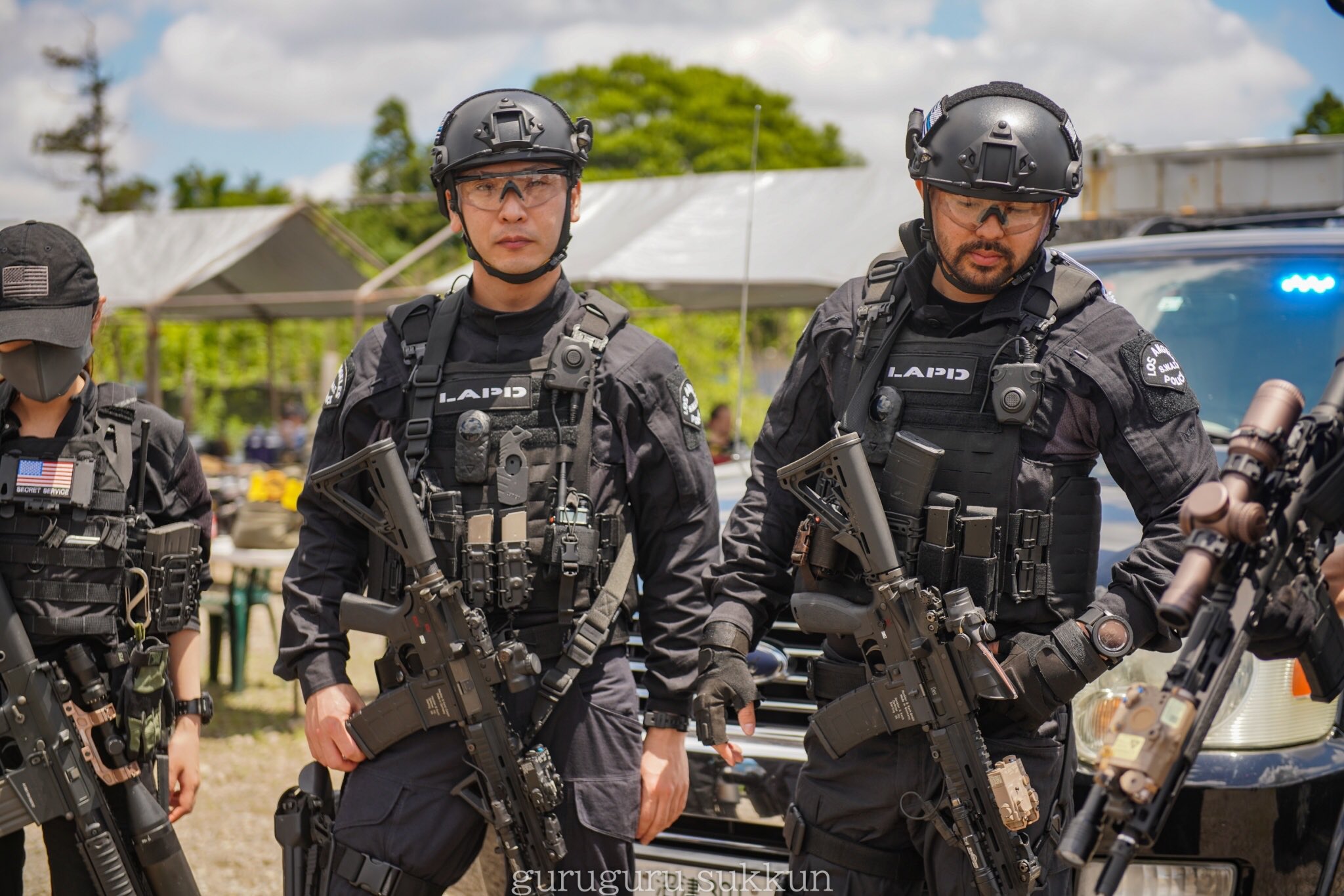 【史裕】サバゲー LAPD 装備一式 SG-FASHION-SNAP.COM