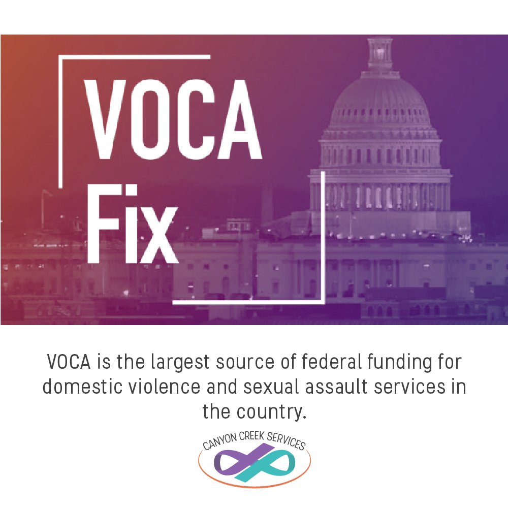 The #VOCAFix passed the House with a majority vote, there is a #Crisis4Victims. We need Senate leadership to bring VOCA Fix to the floor.