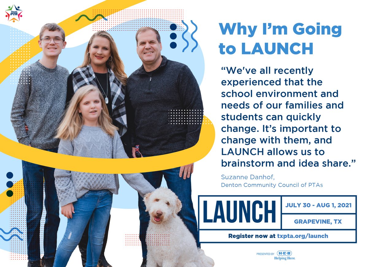 With LAUNCH approximately a month away, are you still deciding whether to attend?

Here's why going to LAUNCH is so important to Suzanne Danhof. With Suzanne’s advice in mind, join us in Grapevine.

Learn more: txpta.org/launch