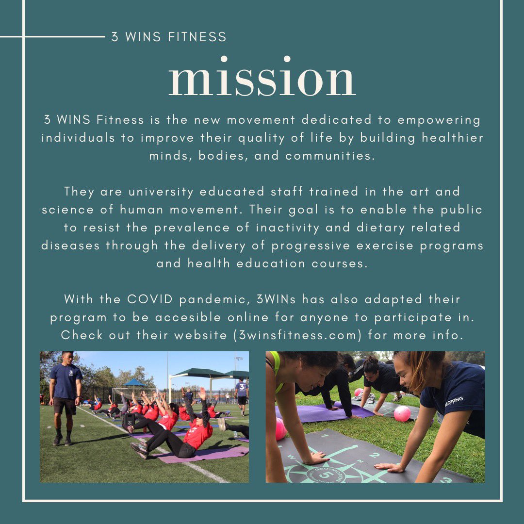Mvmt_Network's tweet photo. Excited to be working with 3 Wins Fitness to provide more pro-bono physical therapy to communities in Southern California. 

#physicaltherapy #PTTwitter https://t.co/NT3ebWBpvo