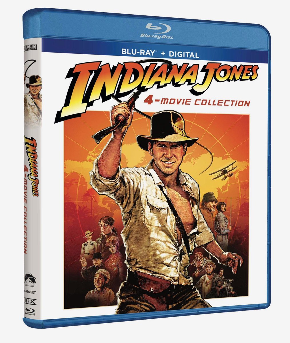 BenMkWrites's tweet image. Four unforgettable adventures, one incredible collection. Follow us + RT to enter to #win a copy of the #IndianaJones 4-Movie Collection, coming to Blu-ray June 15!