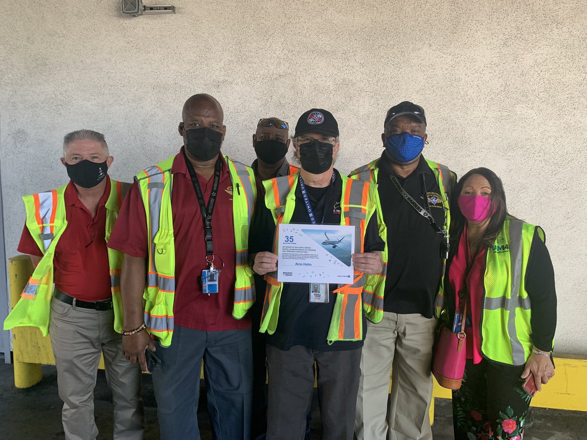 Anthony Chin (@u163688) on Twitter photo Congratulating our IAM Chairman with his 35 year milestone with United Airlines. Great accomplishment and achievement. Thank you for all you do. <a href="/TammyLHServedio/">Tammy Holloway</a> <a href="/AlbertoDiaz_UAL/">Alberto Diaz</a> <a href="/bunbunn09/">Carolyn White</a> <a href="/Maggie_Ronan/">Maggie Ronan</a> <a href="/dclove20/">Donald Love</a> <a href="/Glennhdaniels/">Glenn Daniels</a> <a href="/rob_flyin/">Robert Galindo</a> <a href="/PJKTVL/">Patrick Kittredge</a> <a href="/HillMairice/">Stephen Maurice Hill</a> <a href="/weareunited/">We Are United</a> Congratulating our IAM Chairman with his 35 year milestone with United Airlines. Great accomplishment and achievement. Thank you for all you do. <a href="/TammyLHServedio/">Tammy Holloway</a> <a href="/AlbertoDiaz_UAL/">Alberto Diaz</a> <a href="/bunbunn09/">Carolyn White</a> <a href="/Maggie_Ronan/">Maggie Ronan</a> <a href="/dclove20/">Donald Love</a> <a href="/Glennhdaniels/">Glenn Daniels</a> <a href="/rob_flyin/">Robert Galindo</a> <a href="/PJKTVL/">Patrick Kittredge</a> <a href="/HillMairice/">Stephen Maurice Hill</a> <a href="/weareunited/">We Are United</a>