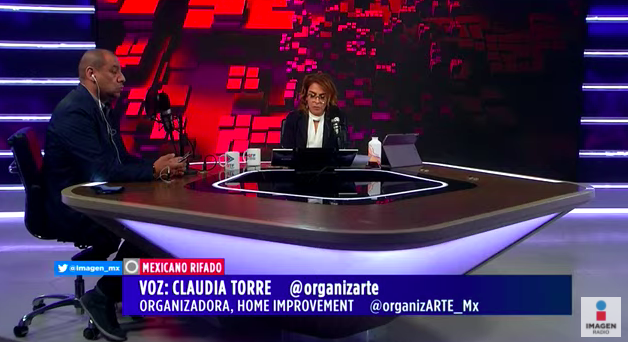 Ese martes, nuestra #MexicanaRifada es Claudia Torre, organizadora, home improvement y creadora de <a href="/organizARTE_Mx/">Claudia Torre</a> .
IG:<a href="/organizarte/">organizarte</a> 
#AlAireQTF