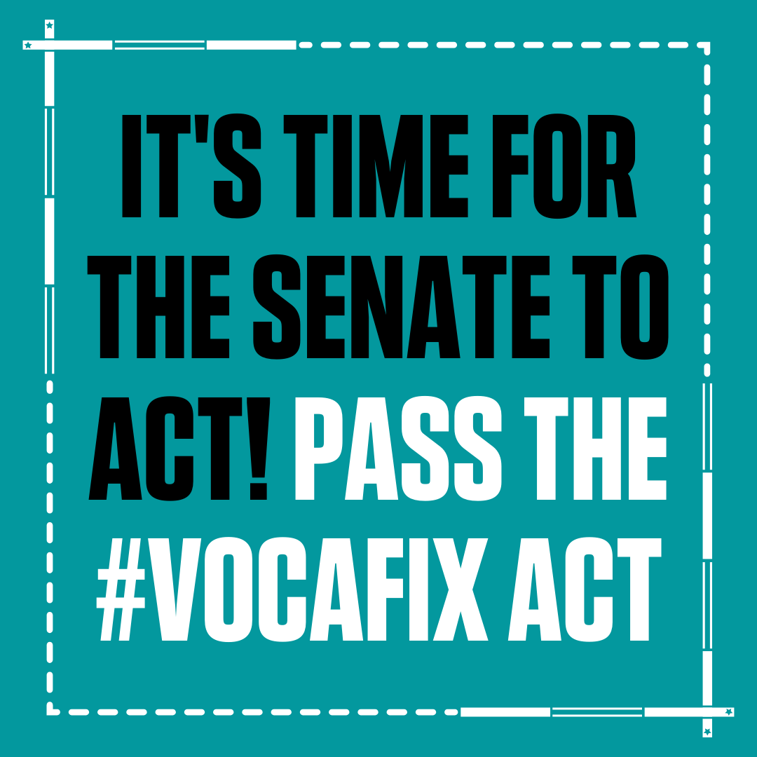 NDAA calls on our partners in Congress to pass the #VOCAFIX Act to prevent further cuts to the Victims of Crime Act Grants! This vital bipartisan legislation will ensure victims and survivors across the country receive the support and compensation they deserve.