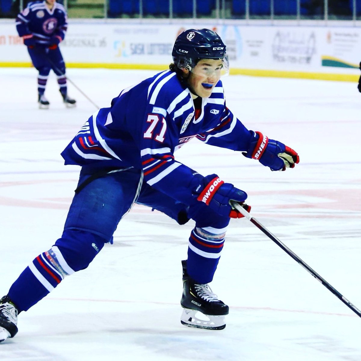 All smiles from Mils forward <a href="/jonathan_krahn/">Jonathan Krahn</a> when hears the <a href="/theSJHL/">SJHL</a> has announced their 2021/22 starting date. 

📸: Outer Edge Imagery 

#September24th #HockeysBack #TheTraditionContinues
