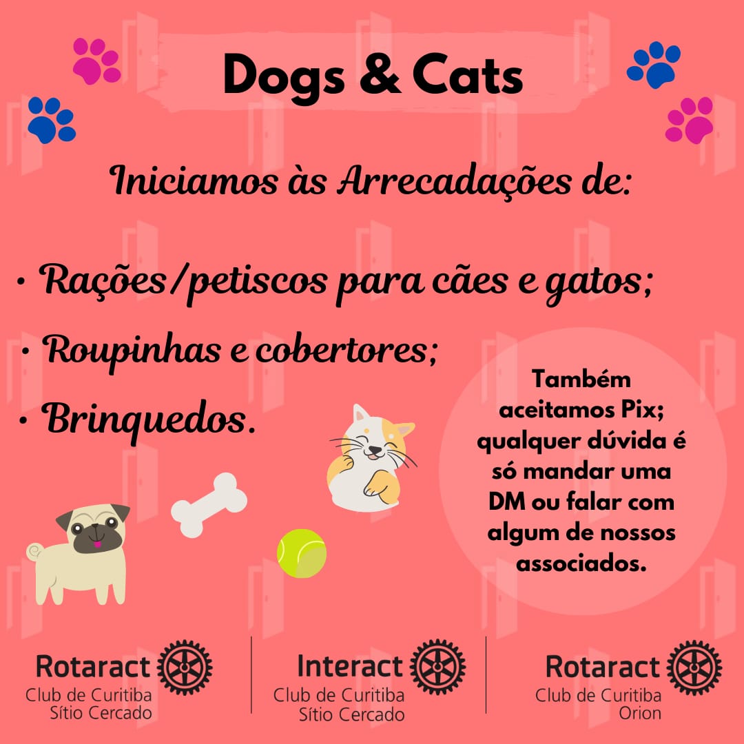 iccsitiocercado's tweet photo. PROJETO: 🐾 DOGS &amp; CATS 🐾
vamos ajudar os animais??? https://t.co/k0zdNZboJL