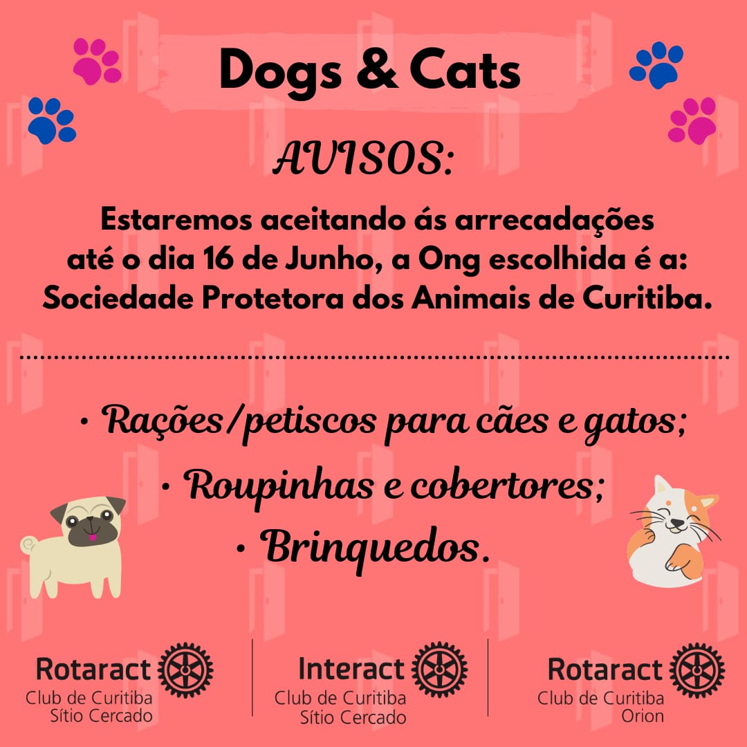 iccsitiocercado's tweet photo. PROJETO: 🐾 DOGS &amp; CATS 🐾
vamos ajudar os animais??? https://t.co/k0zdNZboJL