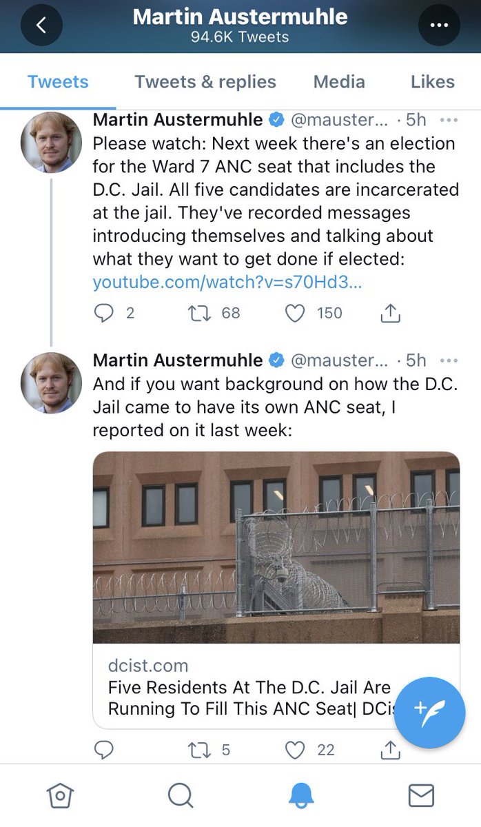representdc's tweet photo. Your periodic reminder that this jabroni directly refused to cover citywide races related to statehood. But when his team isn’t in jeopardy of losing an elected seat, he’s got plenty of time to write about races that affect none of his readers and to talk about statehood. https://t.co/6lnP5cjLQf
