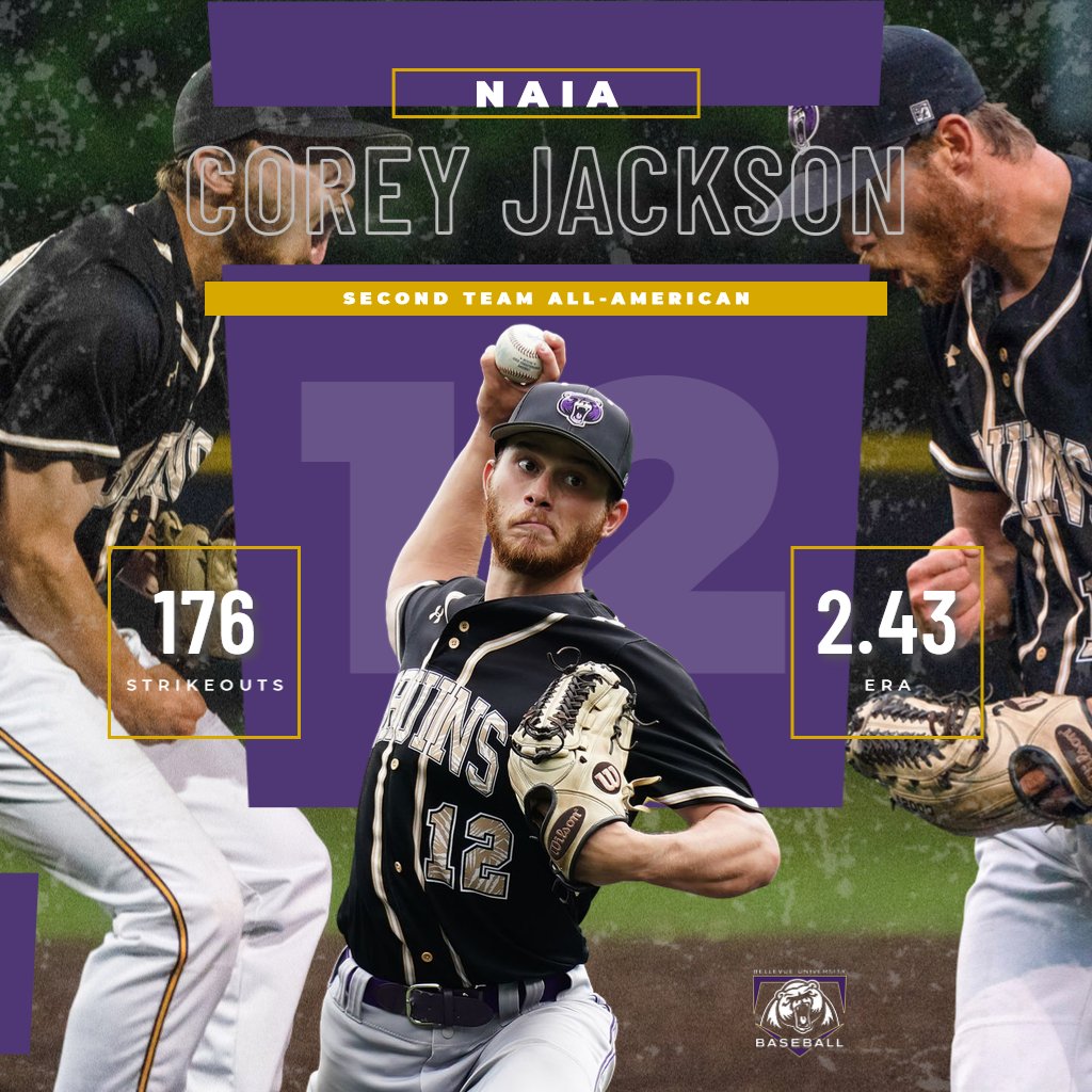 BUBruins's tweet photo. Congratulations, Corey!
Jackson recognized as Second Team All-American 
https://t.co/m2j5MTfnni
#NAIABaseball #BUBruins #AllAmerican #Ace @NAIABall @BUBruinBaseball https://t.co/mmvhN8YoWG