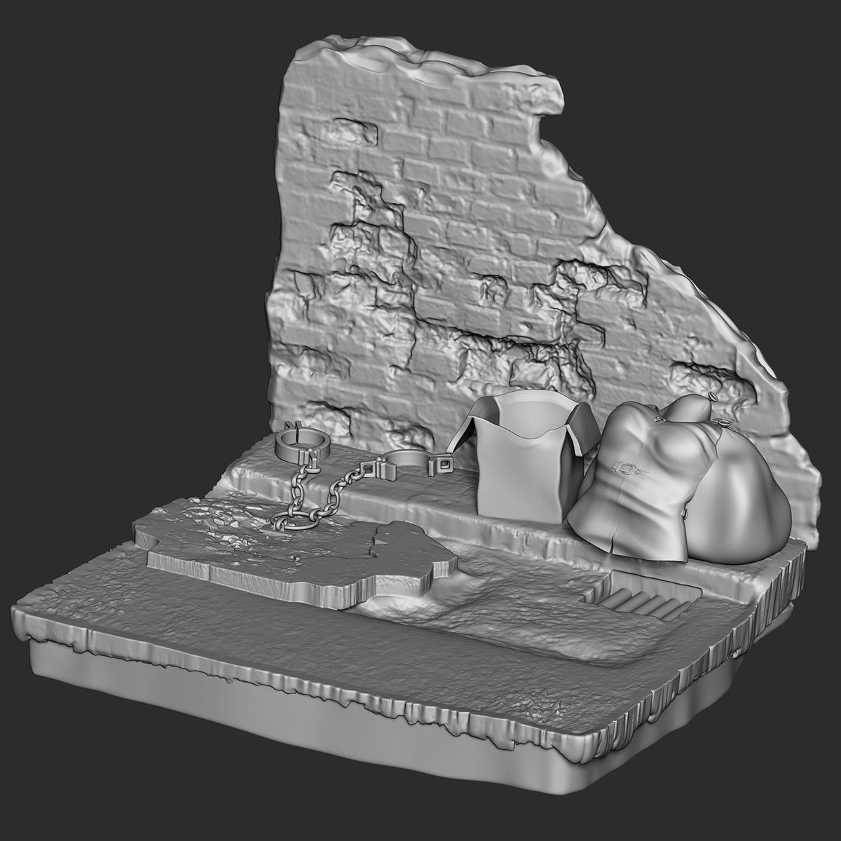 xavi_boma's tweet photo. Working with the base and trying to get a story 📖
Trabajando en la base y intentando crear una historia 📚
#wip #wipart #base #basefigure #3d #3dart #3dartist #environment #environmentsculpt #zbrush #zbrushsculpt #streetart #corse #handcuffs https://t.co/BOQubX0UDy