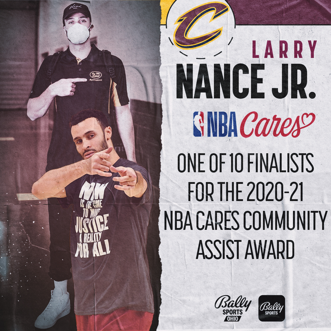 FanDuelSN_CLE's tweet image. Congratulations, Junior! 👏👏

@Cavs fans, use #NBACommunityAssist and tag @Larrydn22 or simply RT to cast your vote. 🗳️